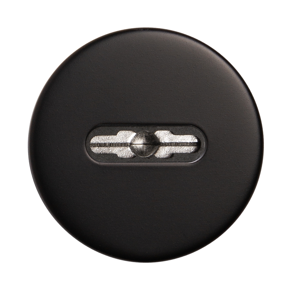 Фото Накладка на сувальдный замок ESC.S-auto.RLR/R.486 BL-24 черный (1шт.)